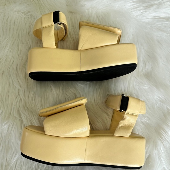 BOYY PUFFY PLATFORM LEATHER SANDALS - Picture 5 of 9